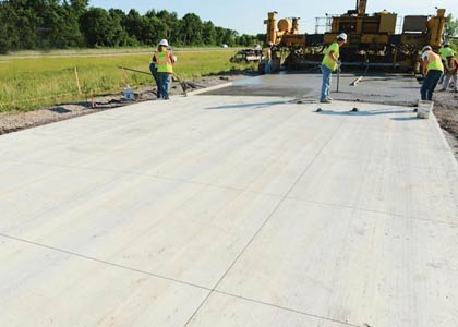 Industrial & Warehouse Concrete Flooring / Internal CC Roads