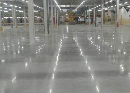 Densification & Polishing of Concrete Floors