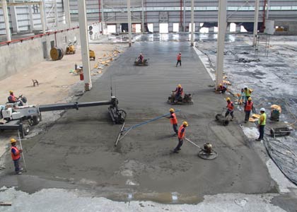 Laser Screed Flooring for FM2 Standards