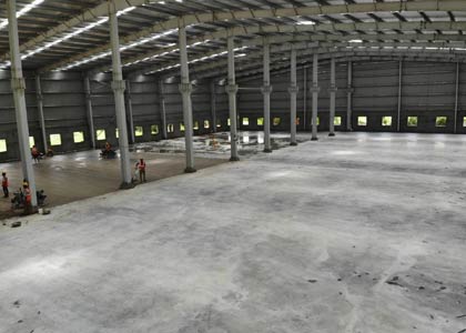 Industrial & Warehouse Concrete Flooring / Internal CC Roads